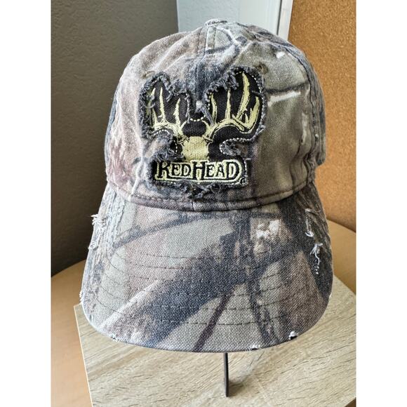 RedHead Youth Camo Distressed Cap – Junior Size - Picture 1 of 9